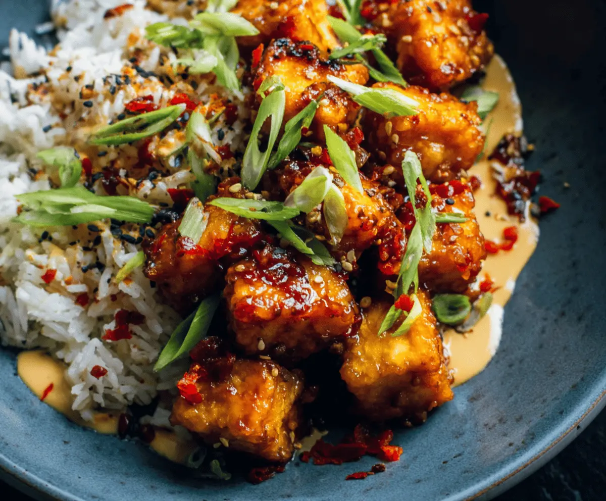 Easy Chili Crunch Tofu Recipe