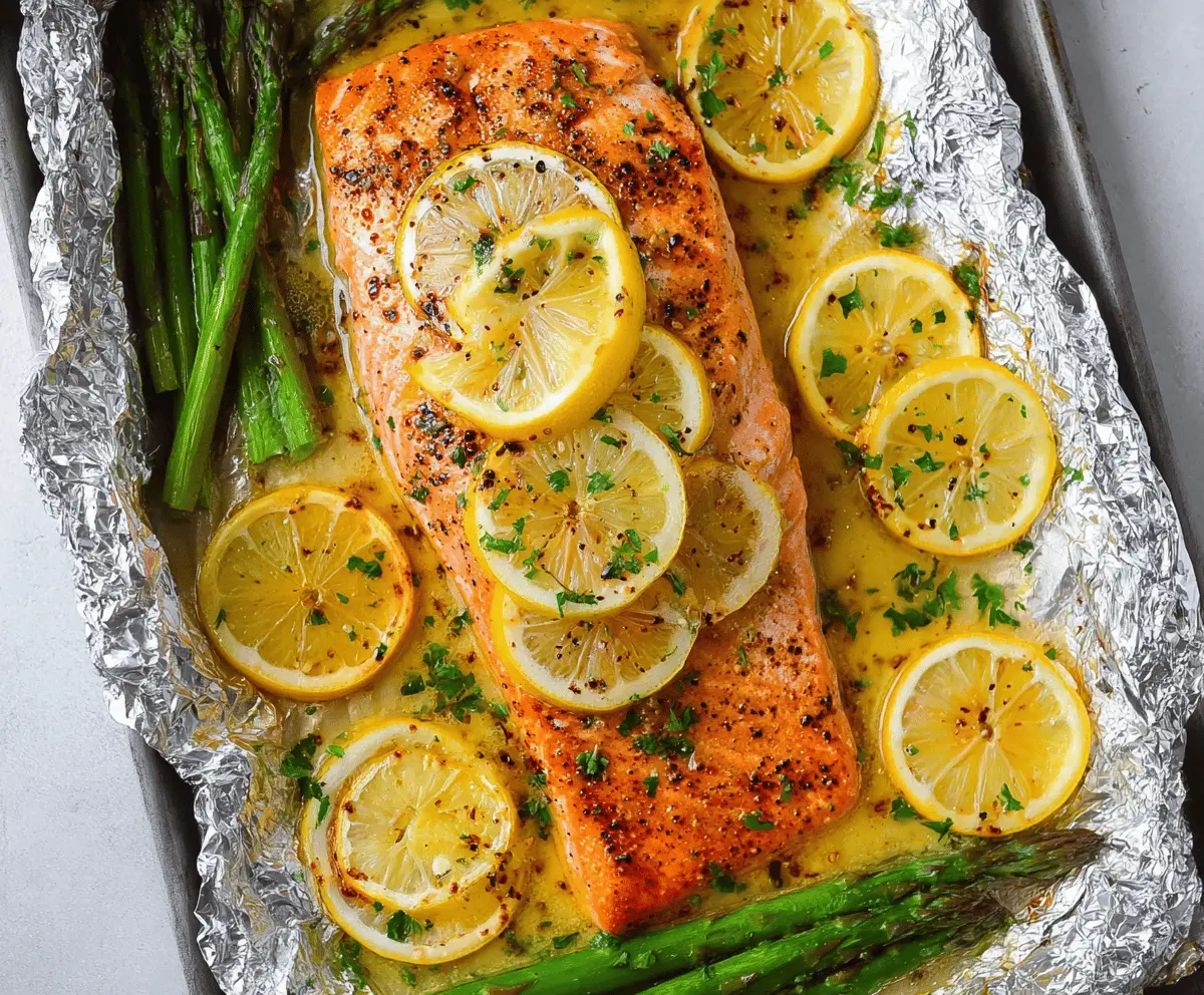 Easy Sheet Pan Honey Lemon Salmon Recipe