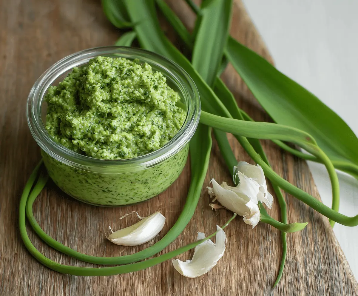 Easy Garlic Scape Pesto Recipe for Spring