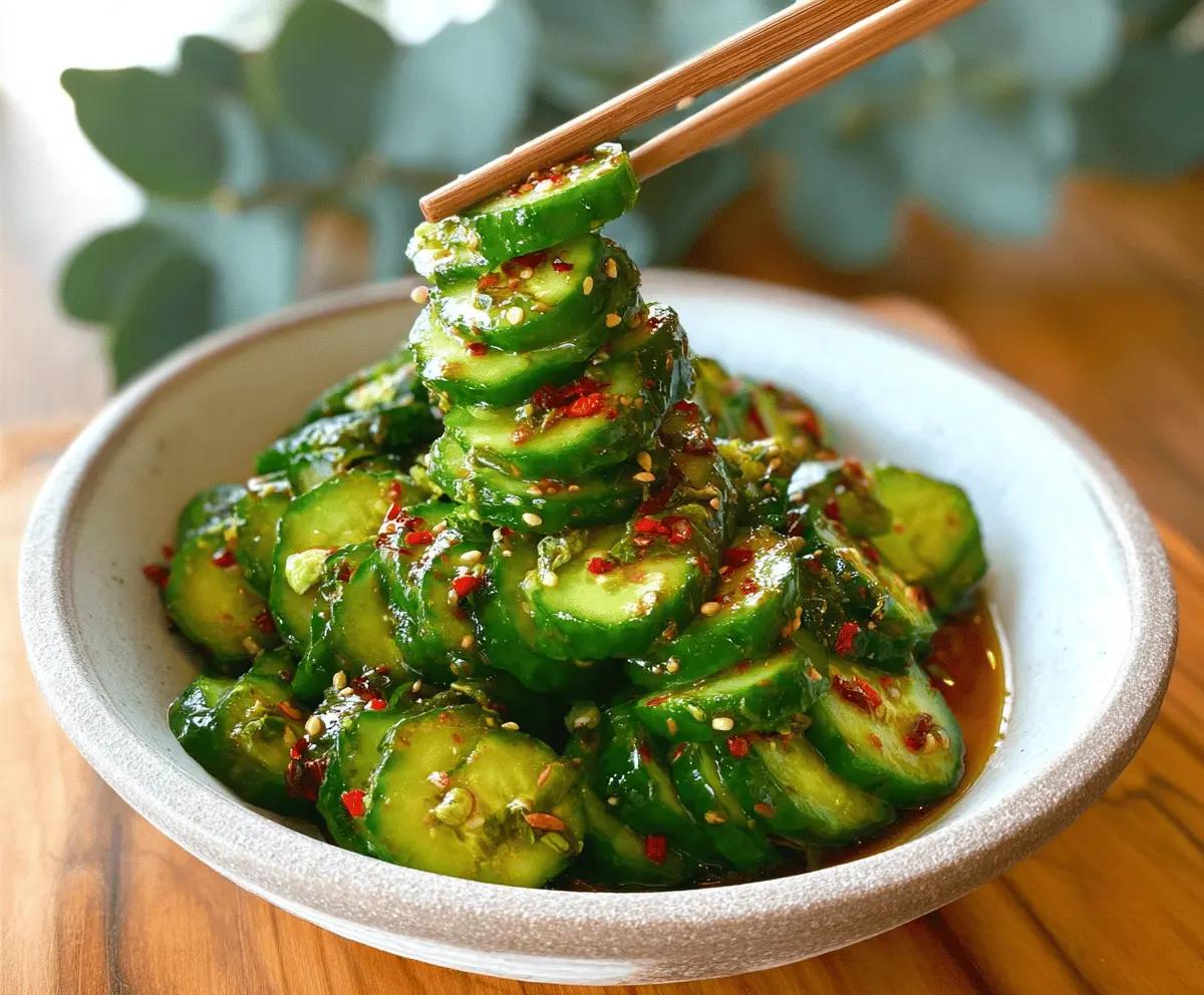 Refreshing Asian Cucumber Salad Recipe