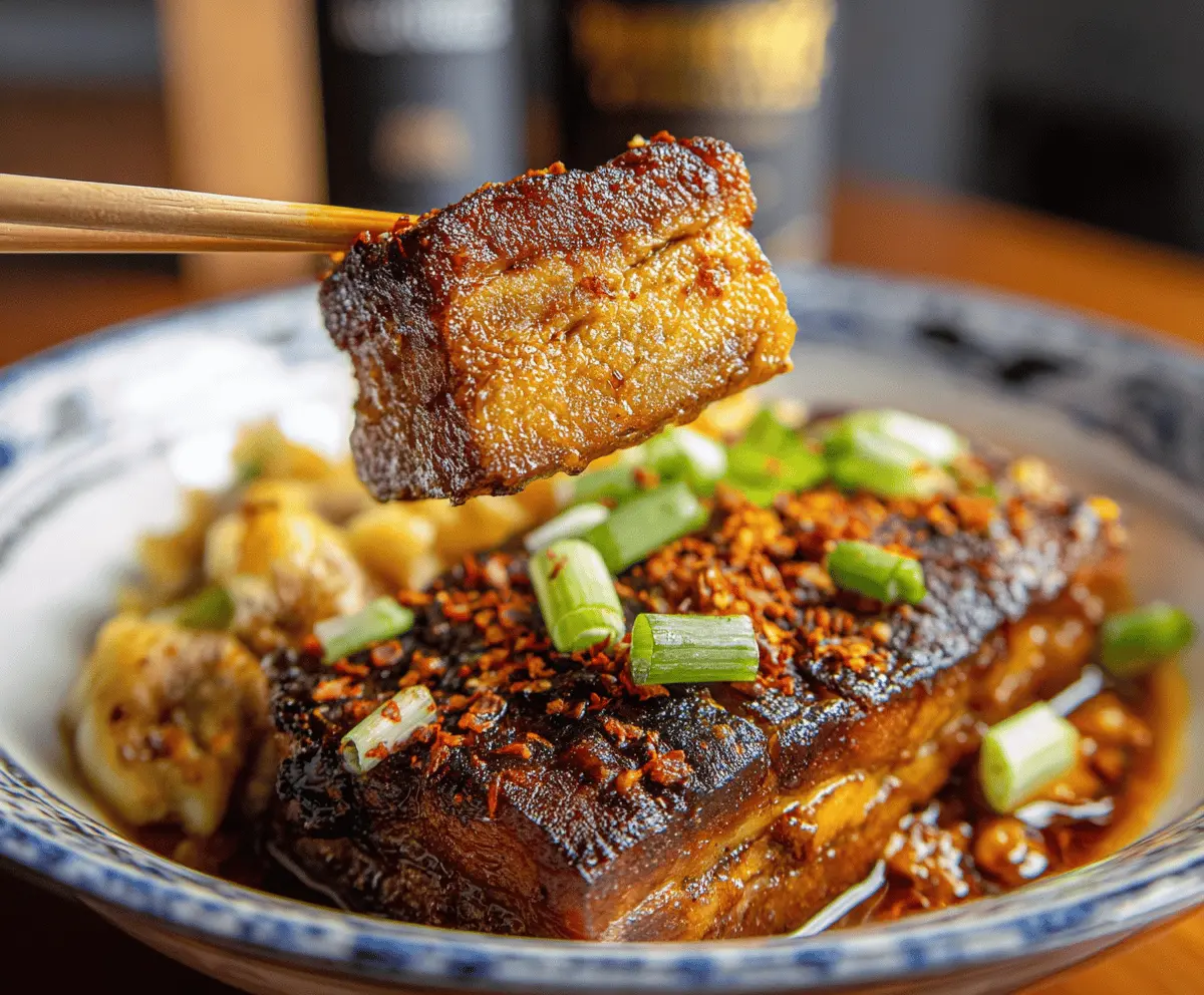 Easy Tofu Pork Belly Recipe for Crispy Flavor
