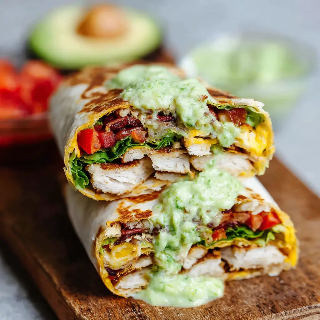 Crispy-Chicken-Wraps-with-Creamy-Avocado-Sauce-in-content
