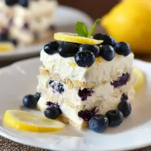 No-Bake-Lemon-Blueberry-Cream-Cake