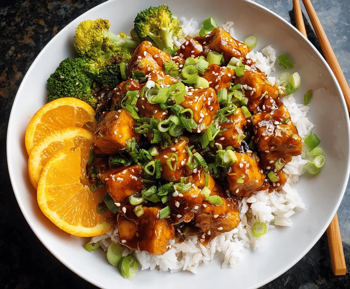 Easy Vegan Orange Tofu Recipe That’s Full of Flavor