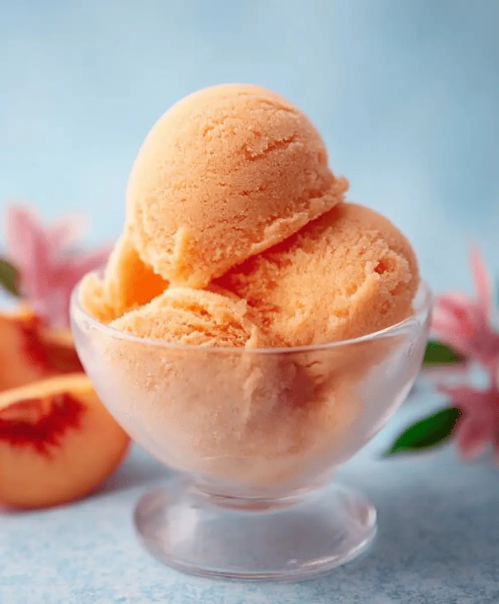 Perfect Peach Sorbet Recipe for Refreshing Summer Treats