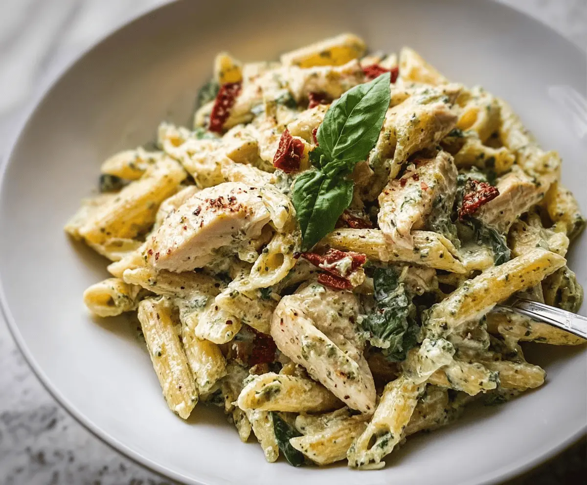 Creamy Chicken Pesto Pasta Recipe for Easy Dinners