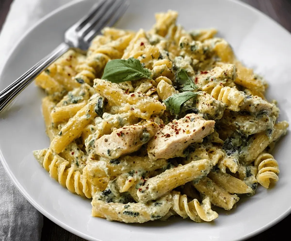 Creamy Chicken Pesto Pasta Recipe for Easy Dinners