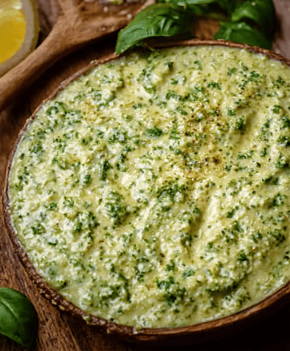 Pesto Cream Sauce