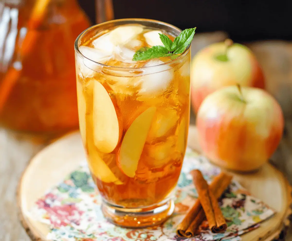 Apple Butter Iced Tea