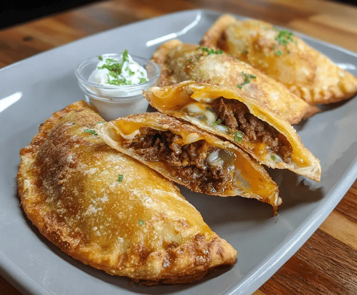 Beef and Cheese Empanadas