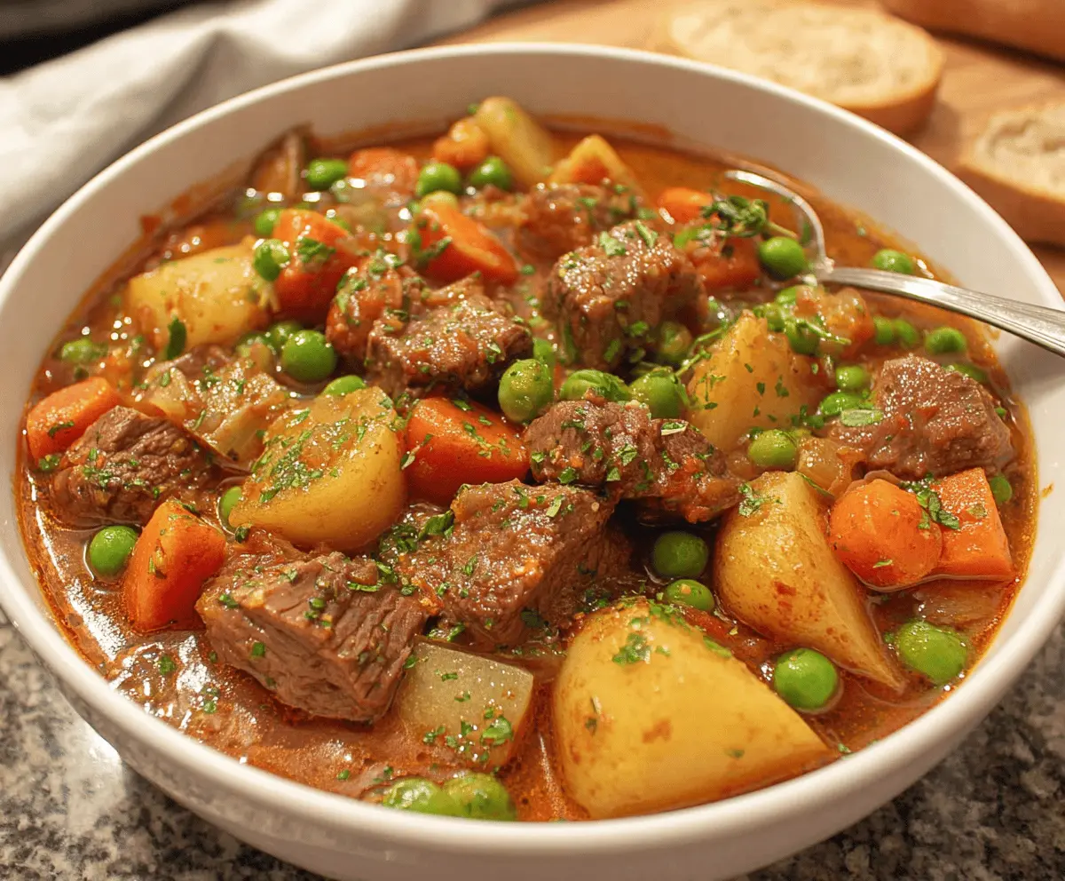 Beef and Vegetable Stew