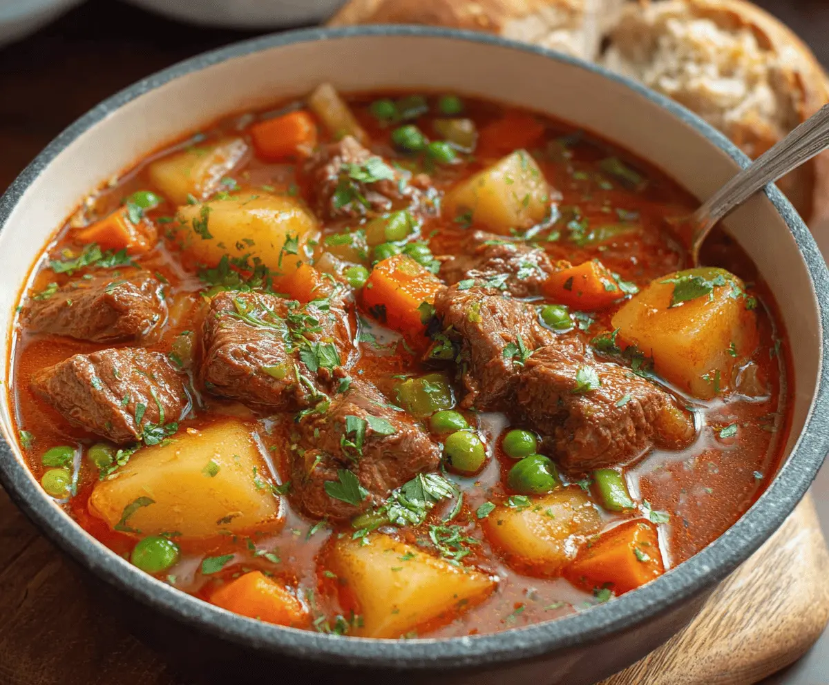 Beef and Vegetable Stew