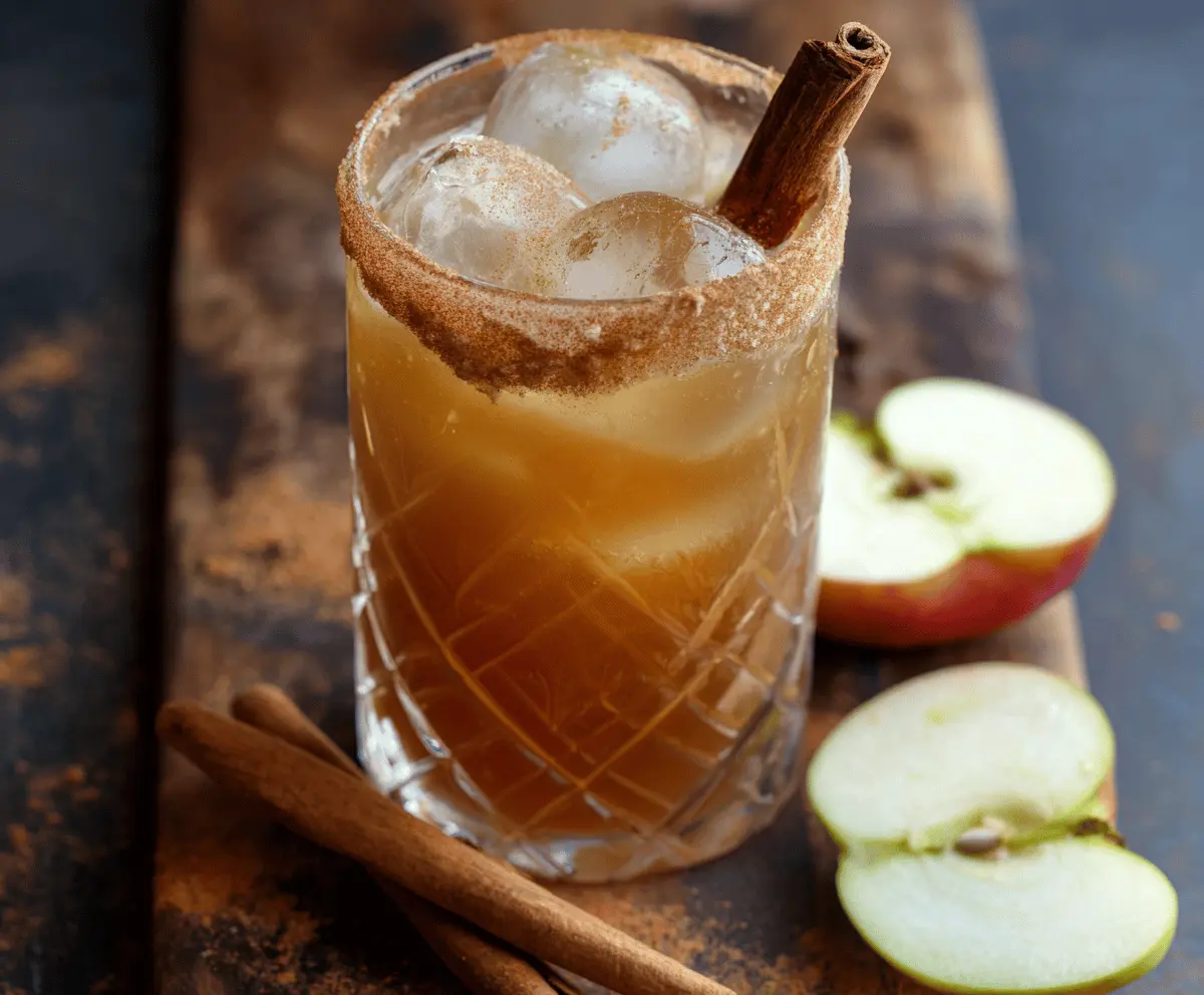 Chai Spiced Apple Spritzer