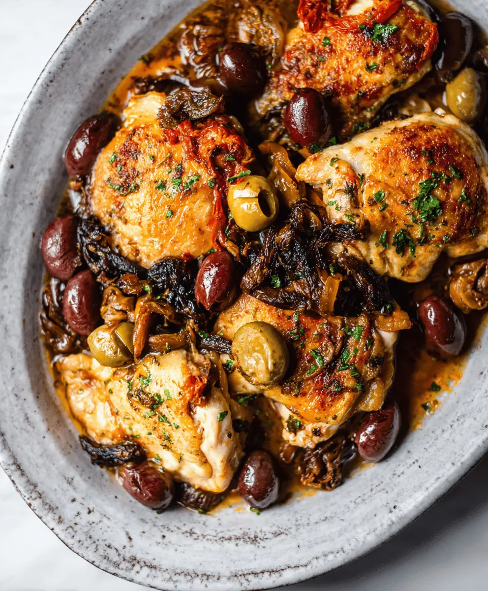 Chicken Marbella