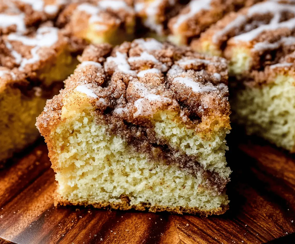 Cinnamon Swirl Coffee Cake