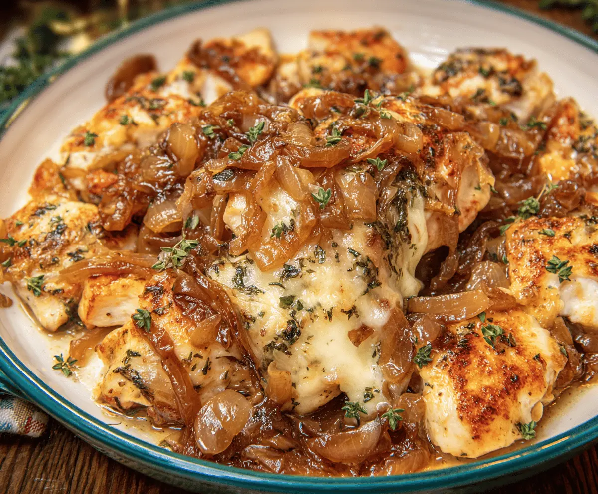 French Onion Chicken
