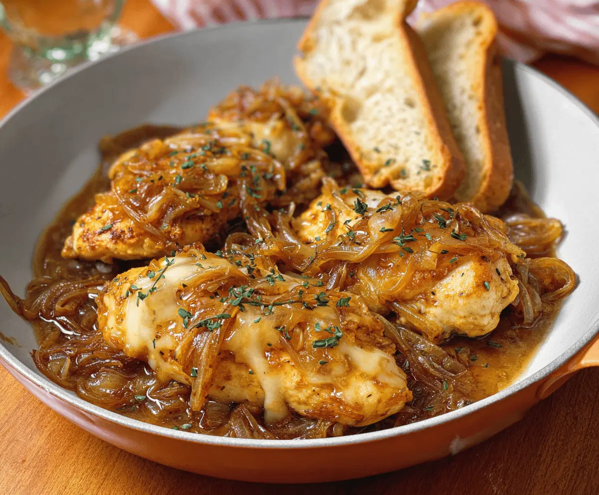 French Onion Chicken