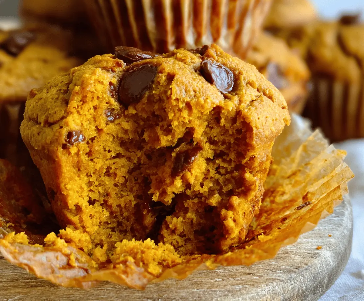 Gluten-Free Pumpkin Muffins