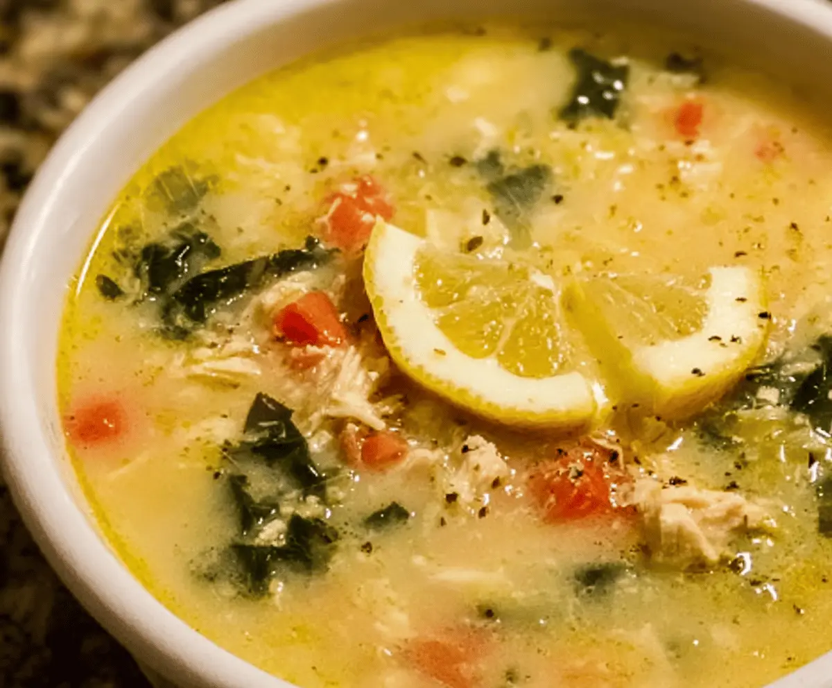 Greek Lemon Chicken Soup