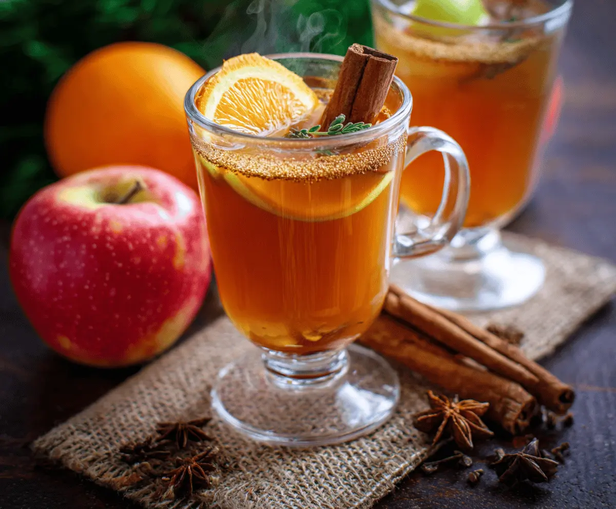 Hot Mulled Apple Cider