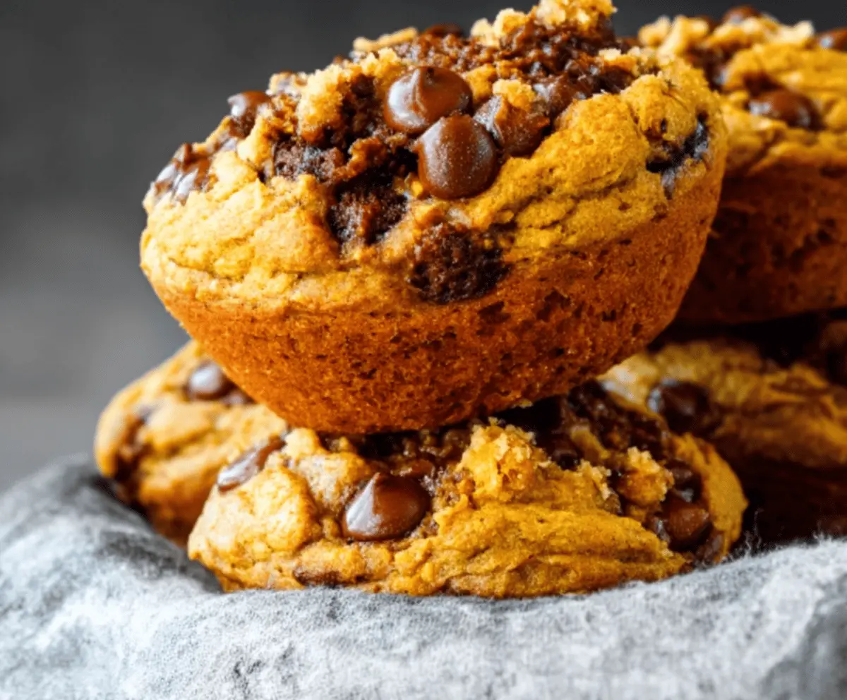 Pumpkin Chocolate Chip Muffins