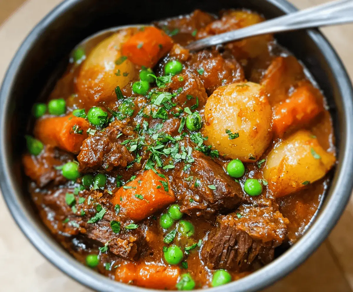 Slow Cooker Beef Stew