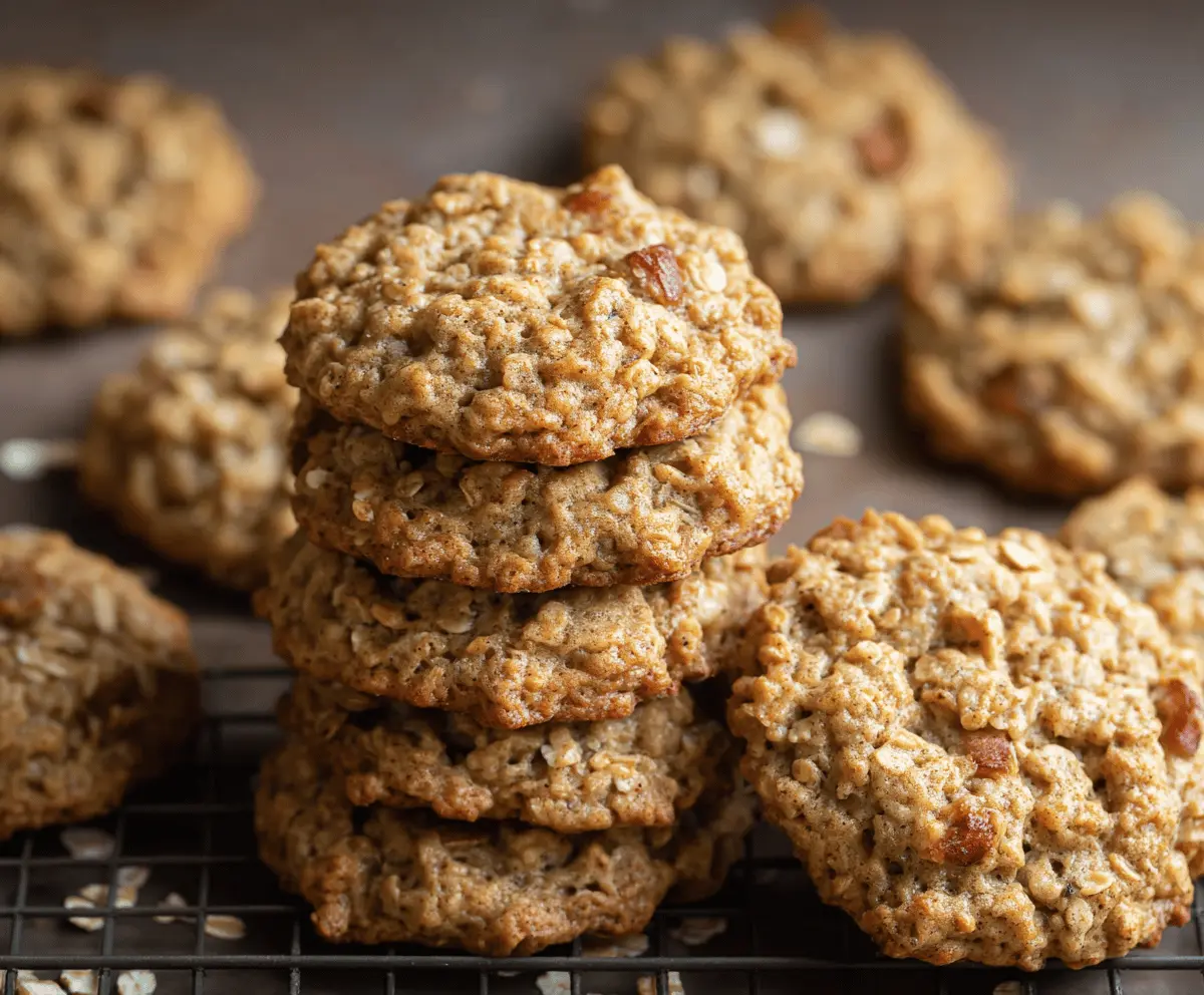 Apple Cinnamon Oatmeal Cookies