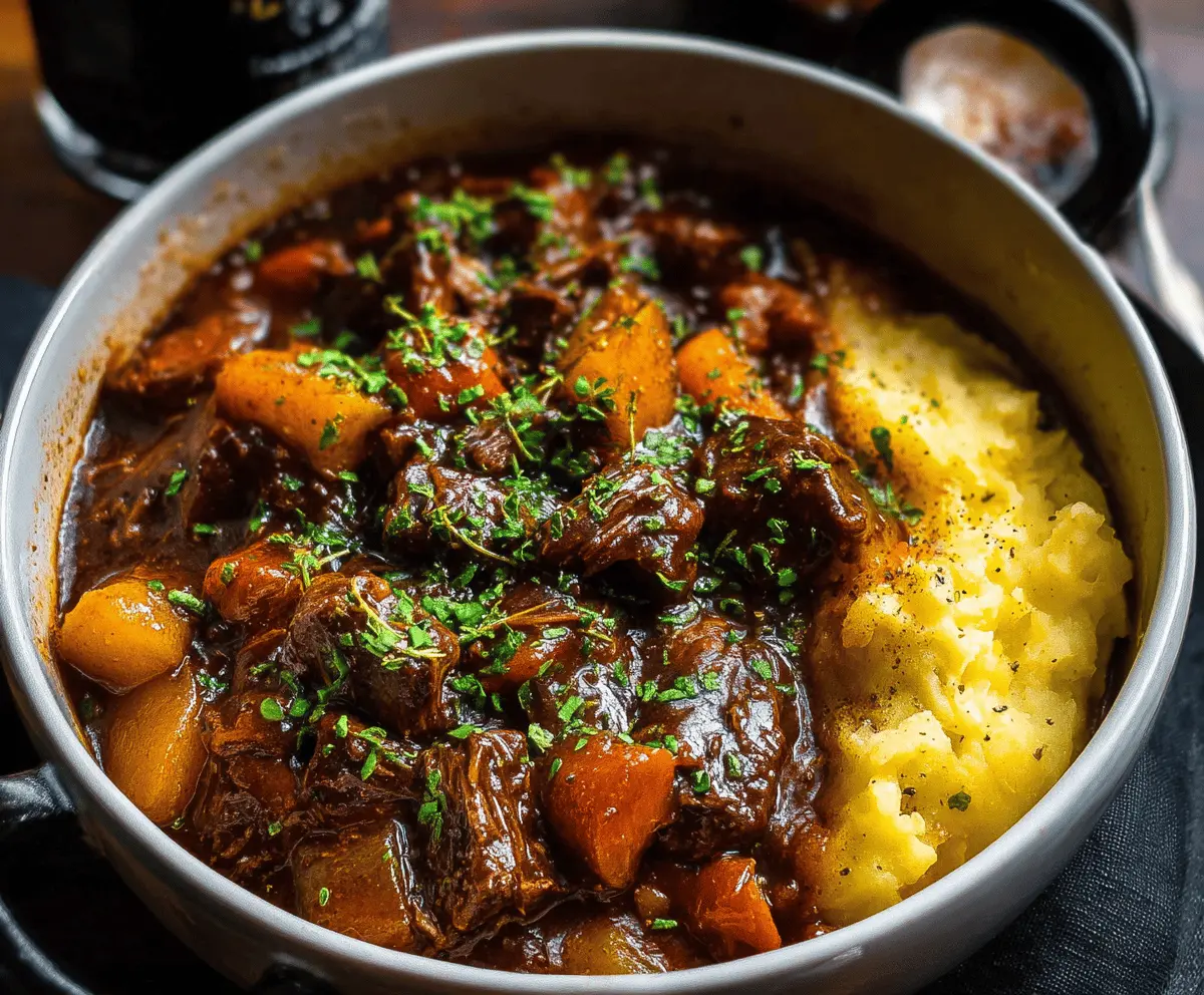 Hearty Beef and Guinness Stew Recipe for Cozy Meals