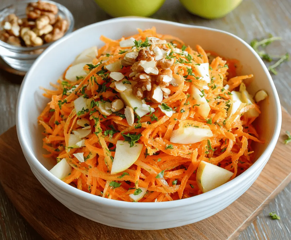 Carrot Apple Salad