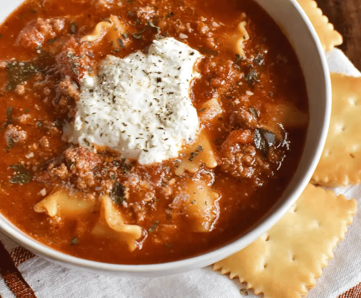 Gluten-Free Lasagna Soup Recipe – Easy & Delicious Dinner