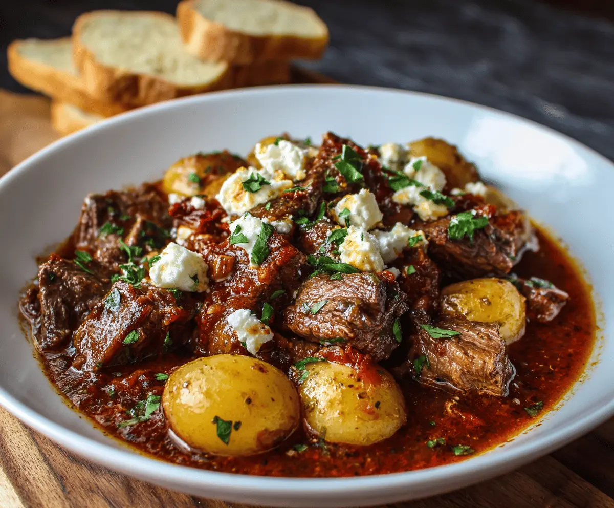 Greek Beef Stew