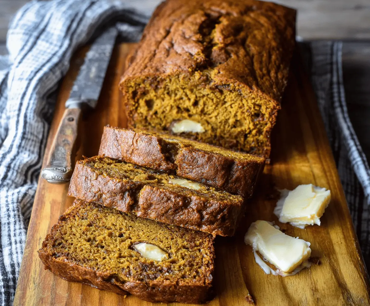 Pumpkin Banana Bread 