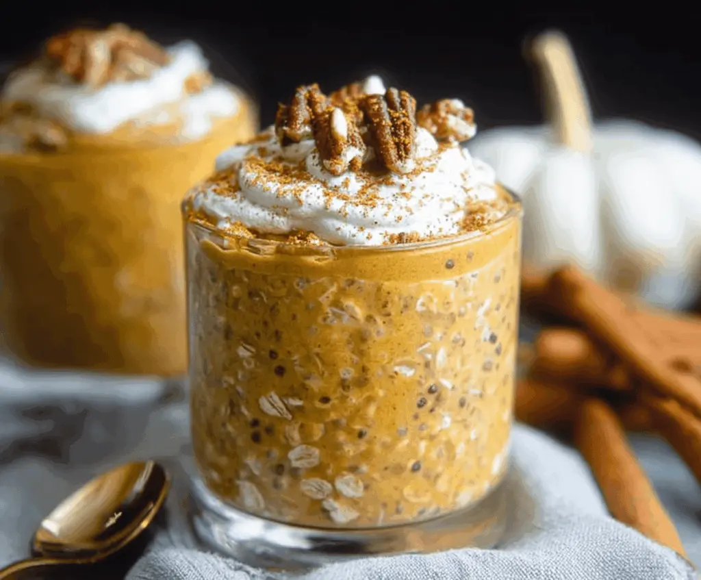 Pumpkin Pie Overnight Oats