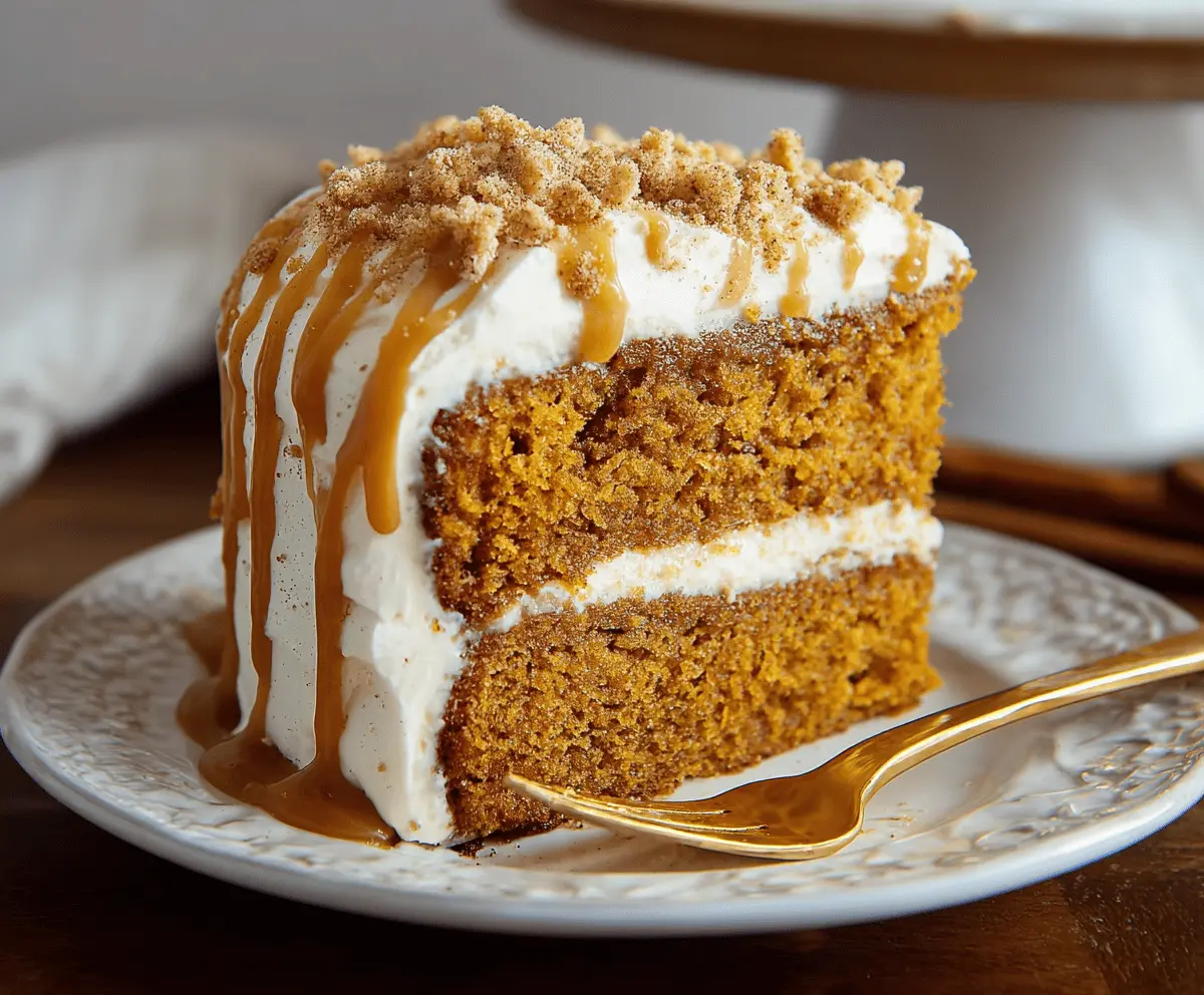 Pumpkin Spice Cake