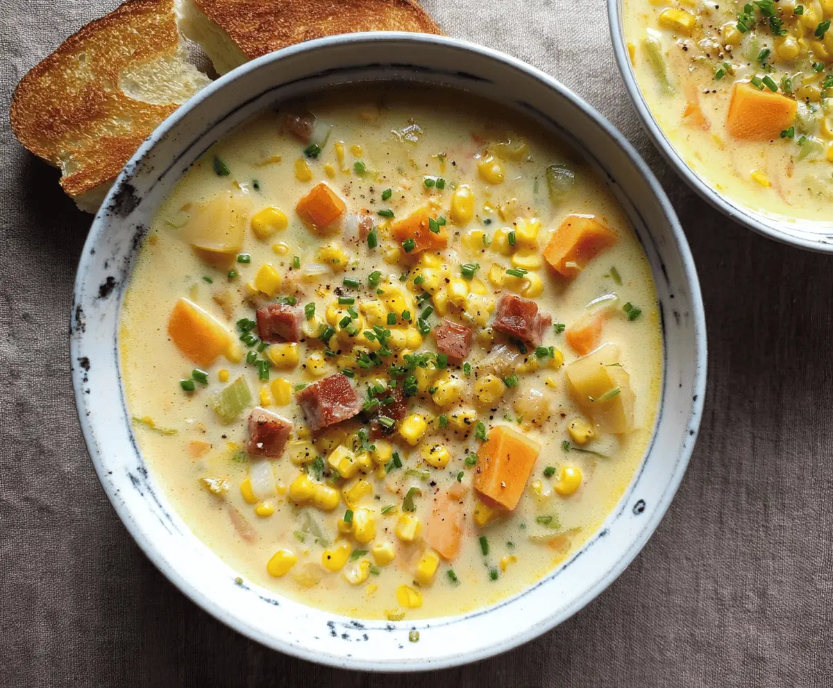 Sweet Corn and Potato Chowder