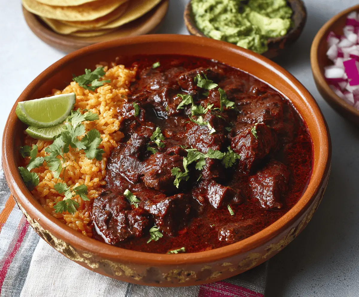 Authentic Chile Colorado Recipe – Easy Spicy Mexican Beef Stew