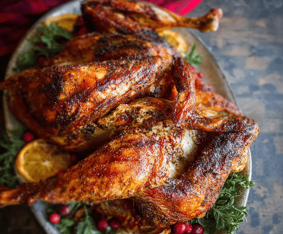 Crispy Spatchcock Turkey Recipe for Perfect Thanksgiving