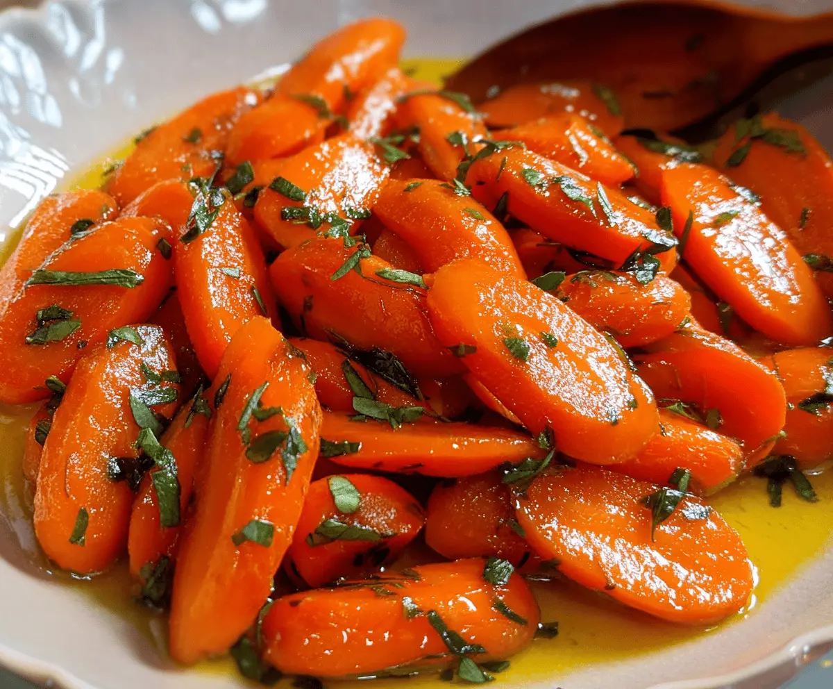 Sweet and Easy Glazed Carrots Recipe