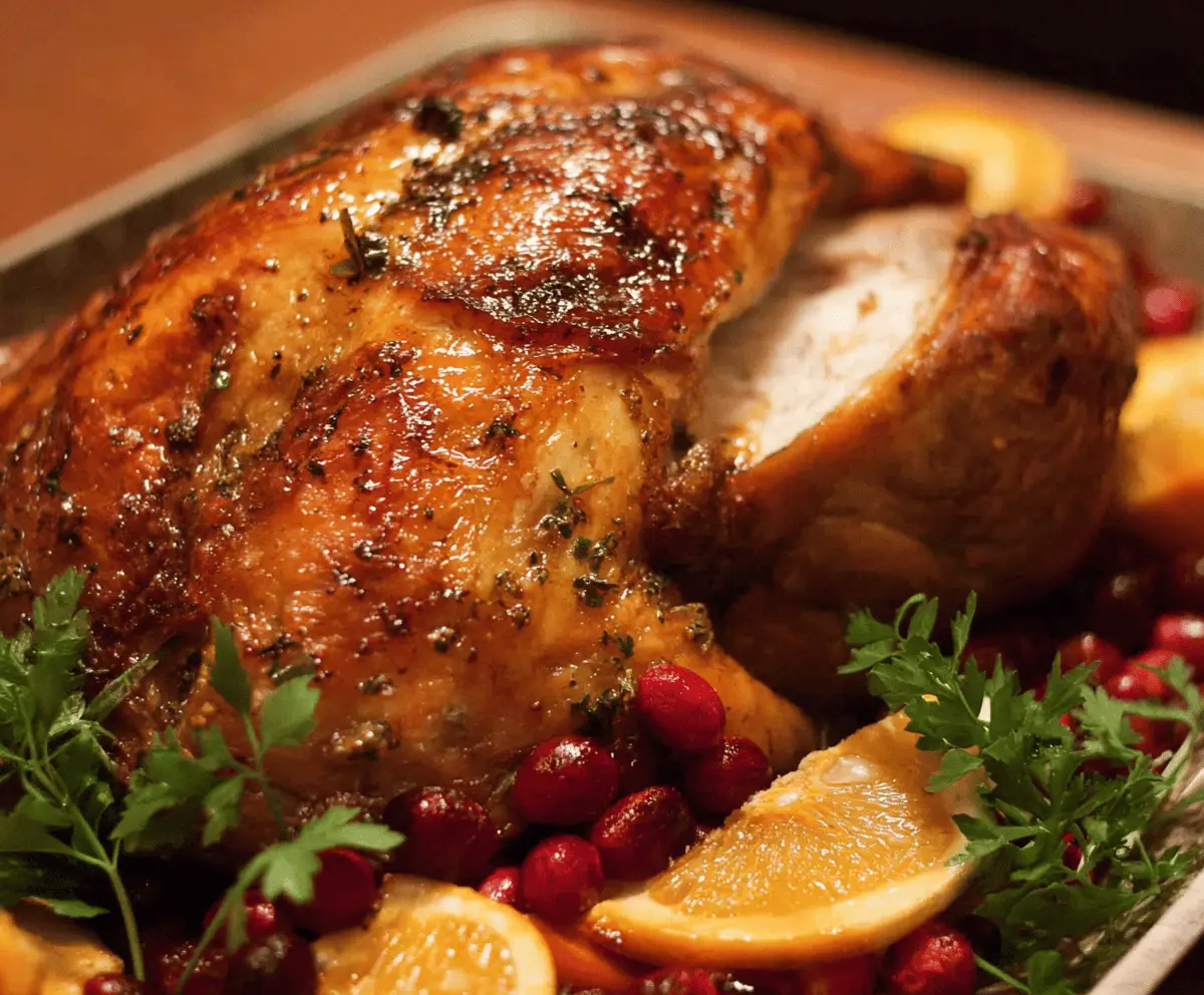 Juicy Brined Roast Turkey Recipe for Tender Meat