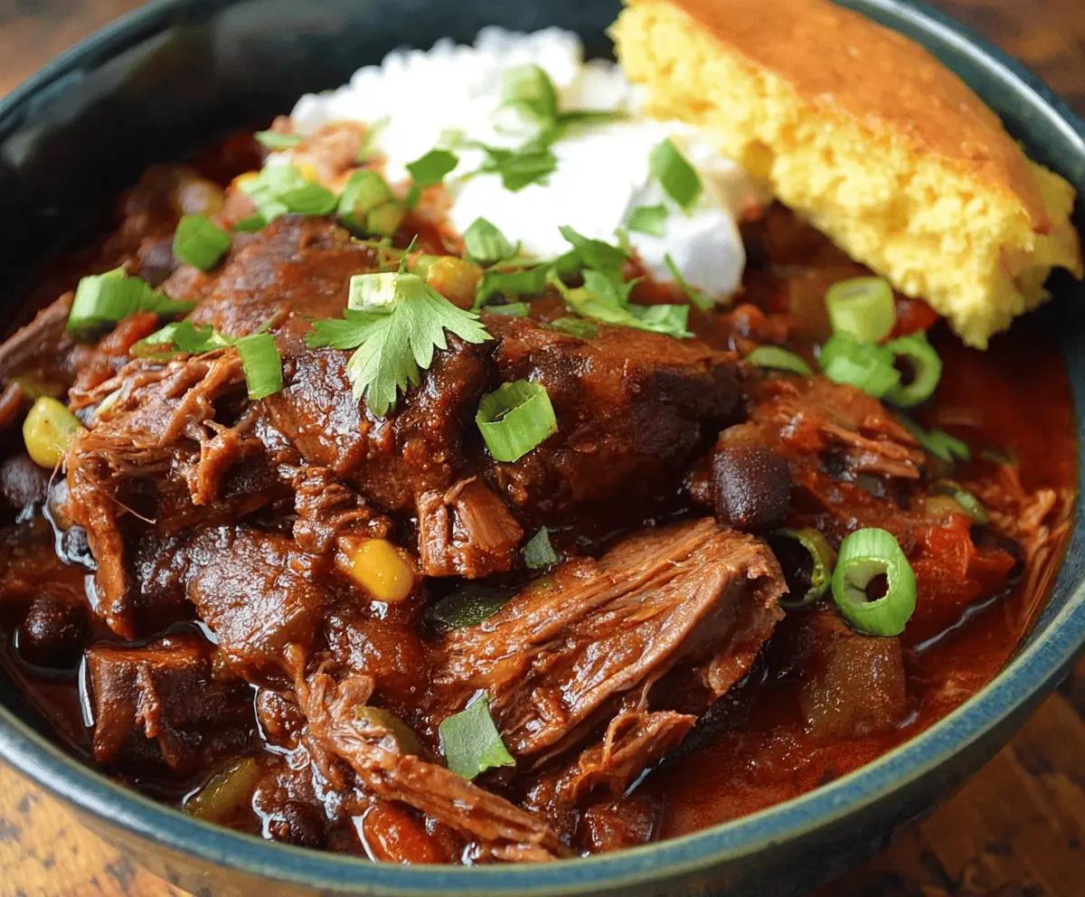 Best Slow Cooker Chuck Roast Chili Recipe for Tender, Hearty Comfort