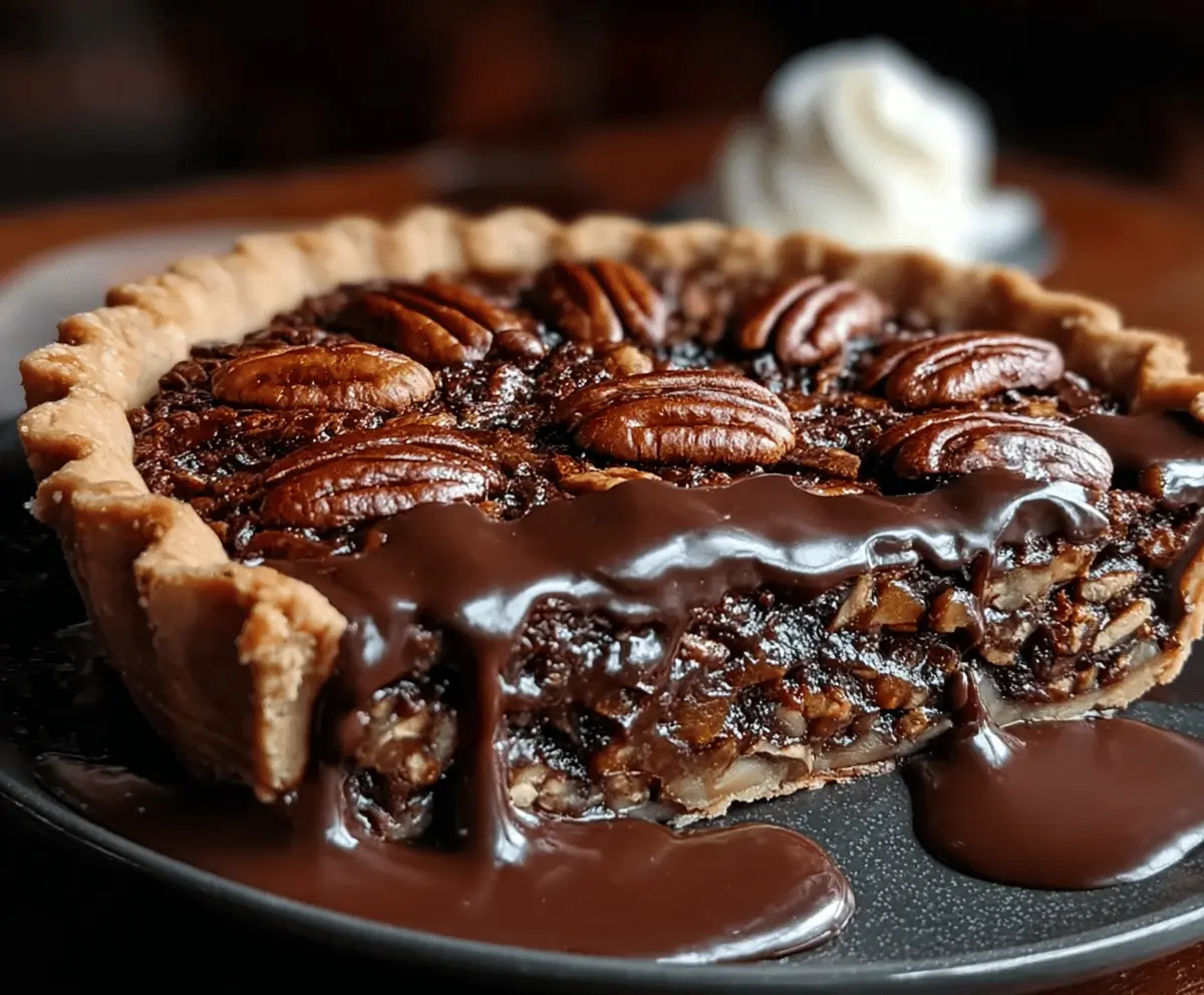 Texas Chocolate Pecan Pie Recipe – Rich & Irresistible Dessert