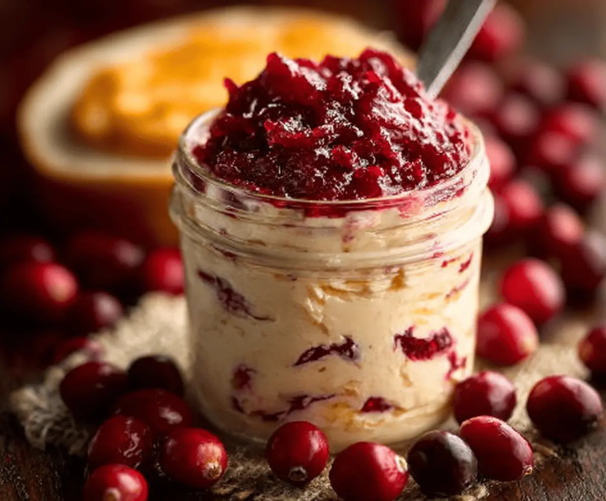 Christmas Cranberry Honey Butter