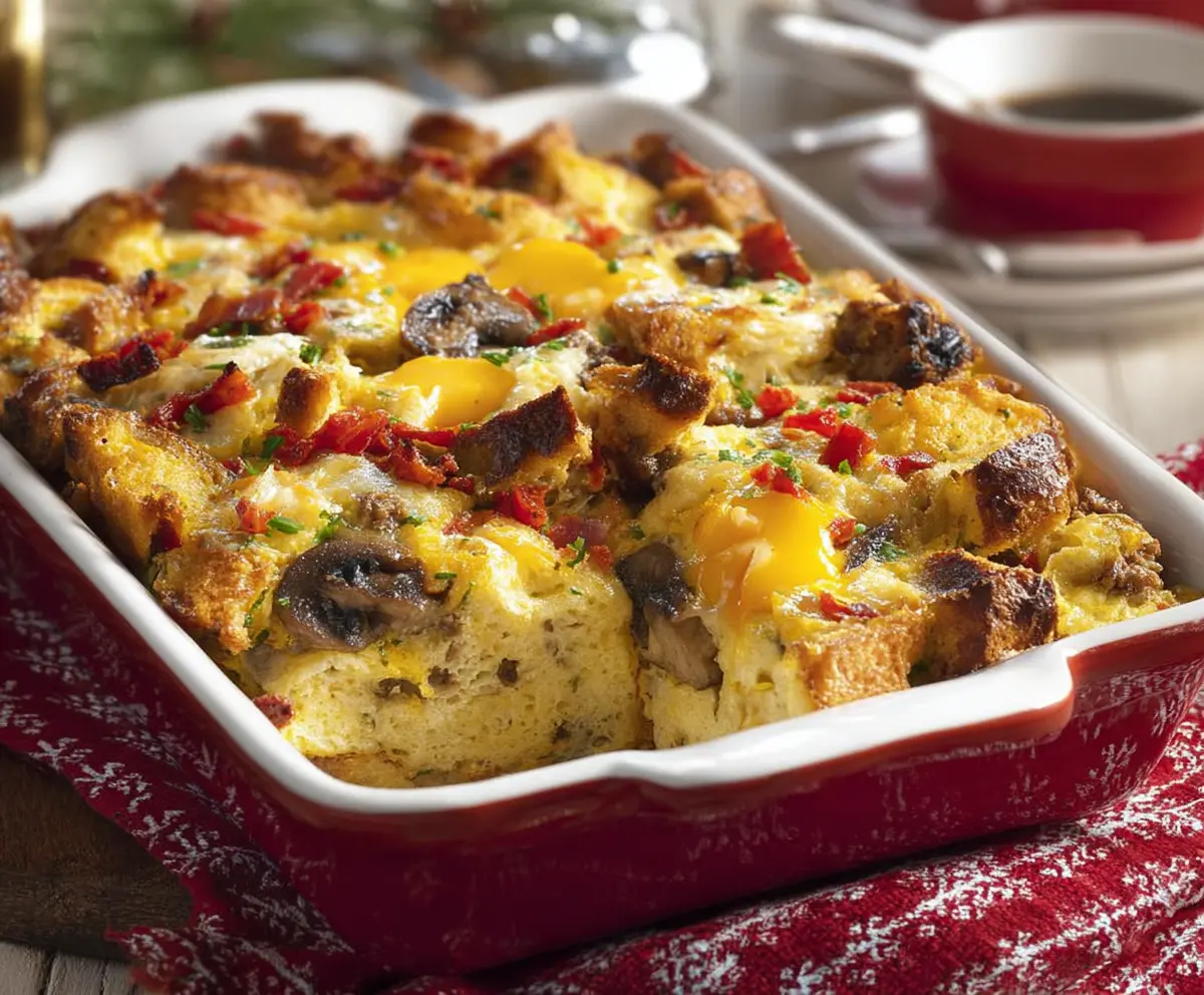 Easy Christmas Morning Casserole