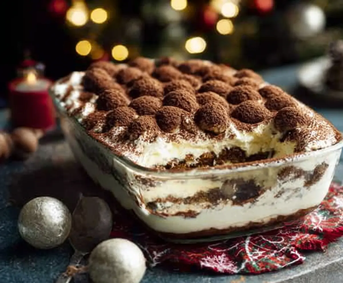 Creamy Christmas Tiramisu Recipe
