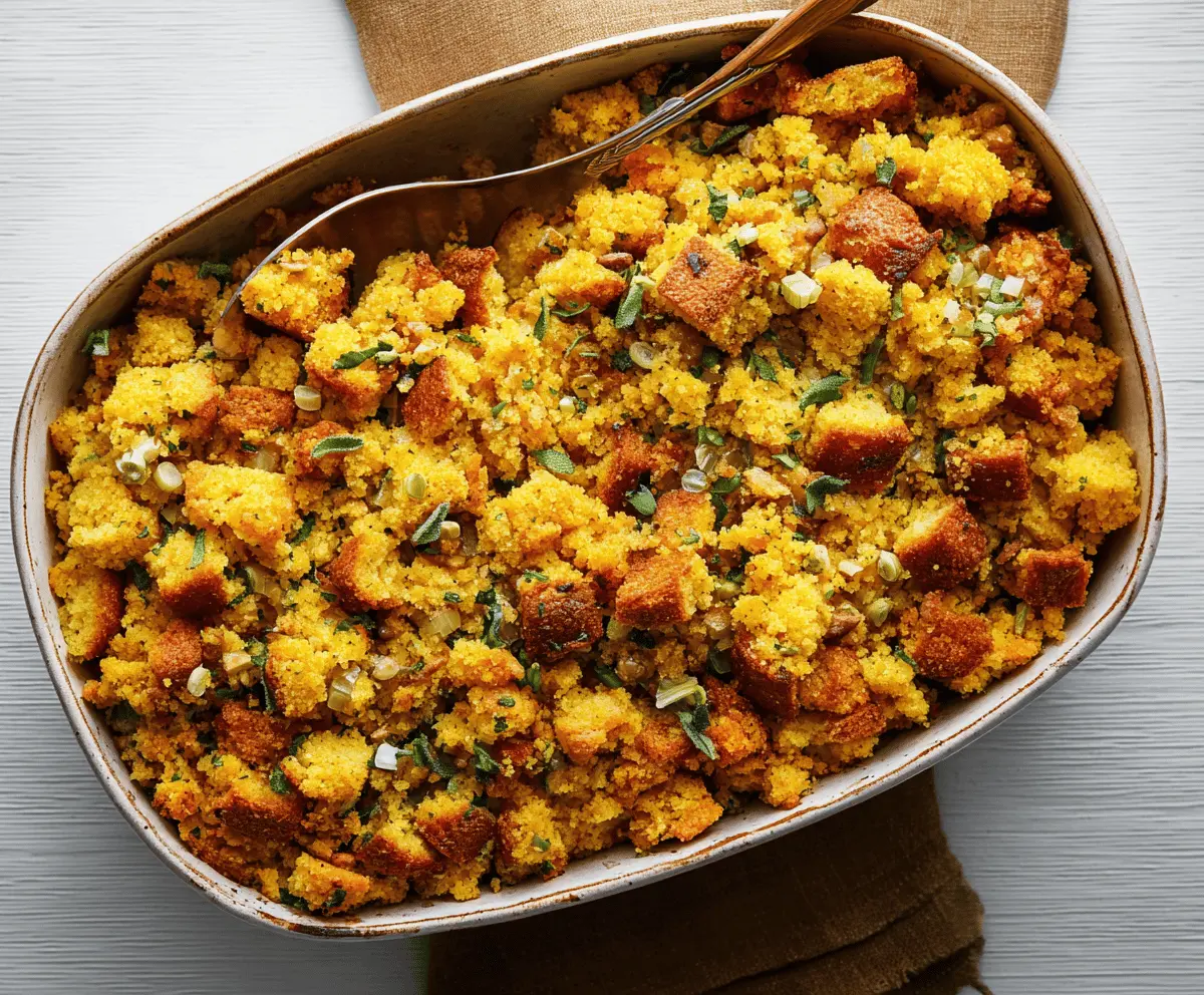 Easy Cornbread Stuffing Recipe