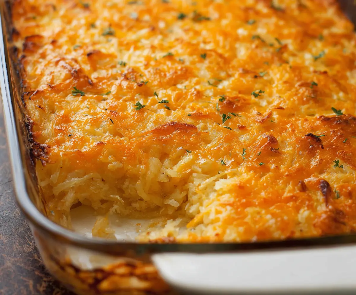 Easy Hashbrown Casserole Recipe