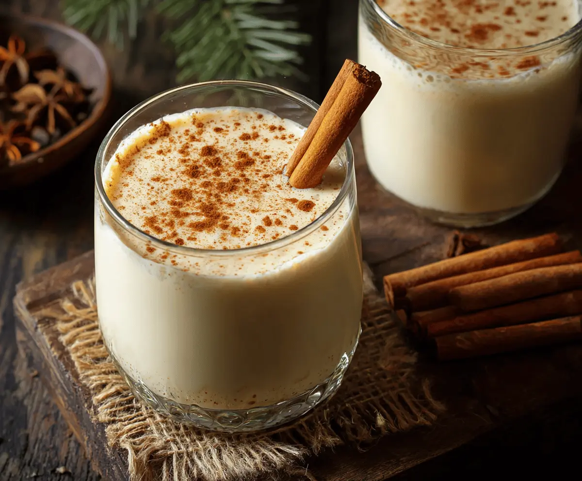 Easy Homemade Eggnog Recipe
