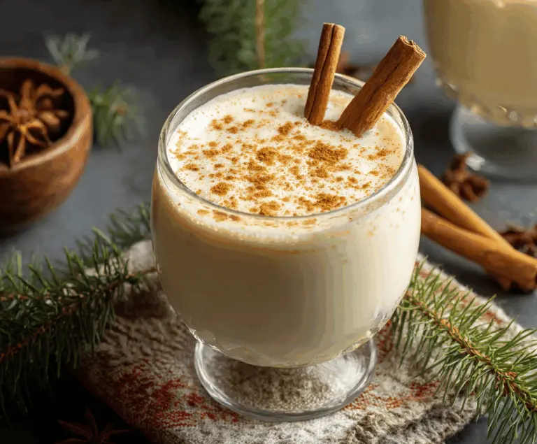 Homemade Eggnog Recipe