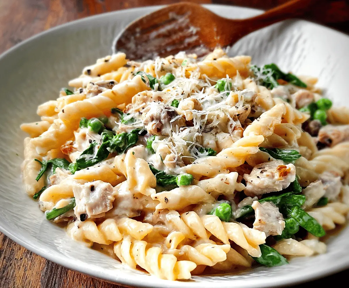 Easy Leftover Thanksgiving Turkey Pasta