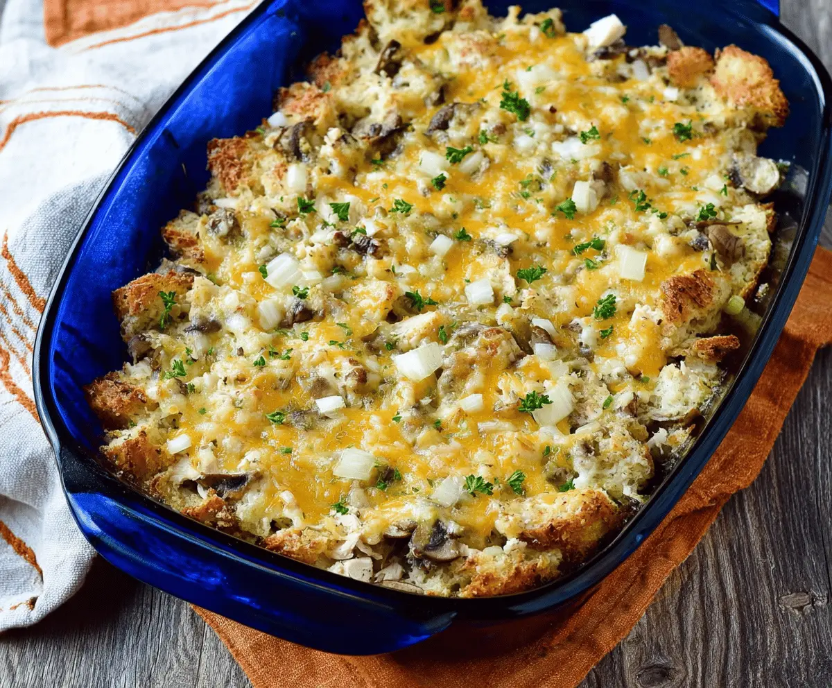 Easy Leftover Turkey Casserole